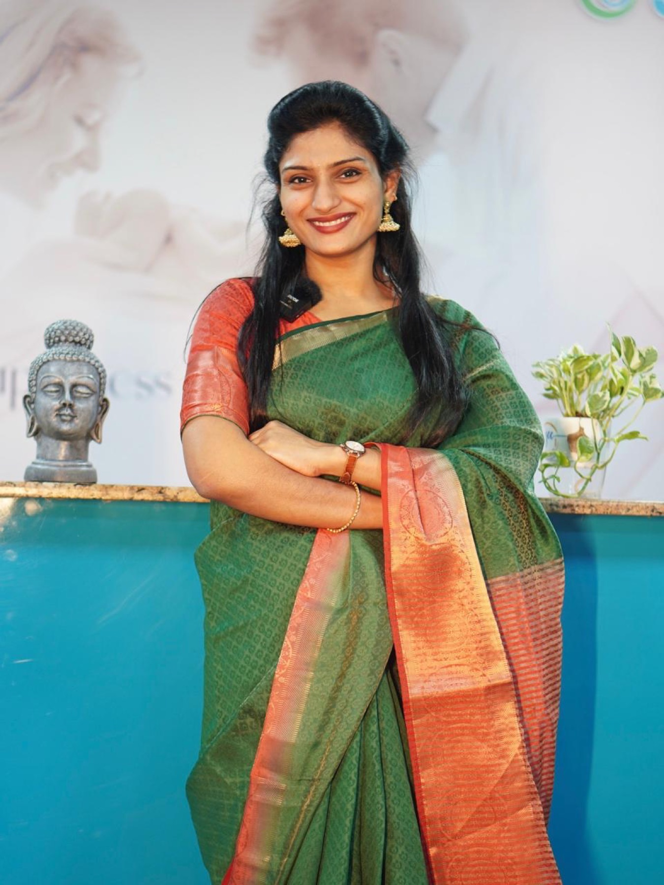 Dr. Dedeepya Rambhakta at her clinic